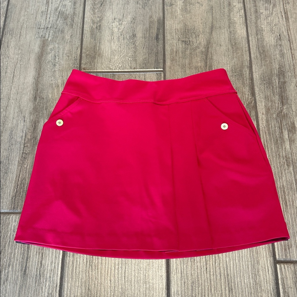 Women's Hot Pink Lilly Pulitzer skort with Front Pockets